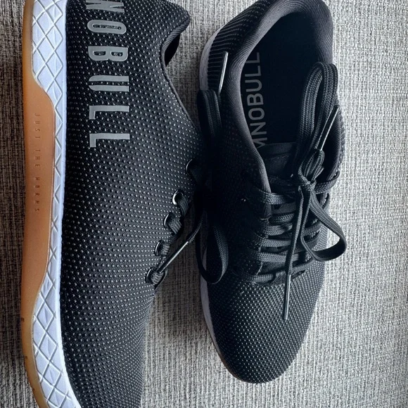NOBULL Black and White Outwork Trainers - Picture 2 of 7